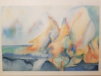 NancyRosen SummertimeBlues 14x22 watercolor