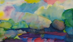 Rosen 2022 In My Life watercolor 22x30 